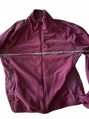 Lacoste Bubblegum Pink Fleece Zip Jacket